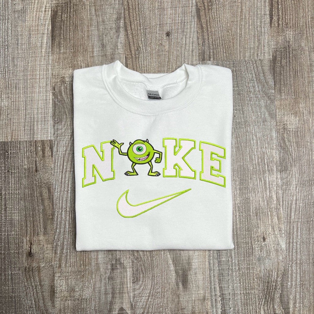 Monsters inc Mike embroidered sweatshirt